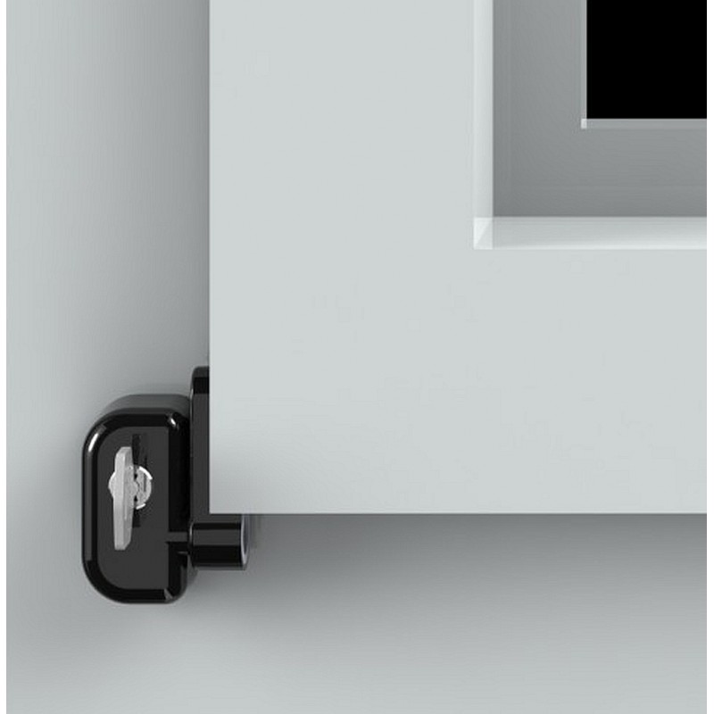 Loga slēdzene ar atslēgu brūna krāsa Pentilt